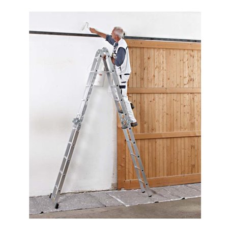 ZARGES Vielzweckleiter 4x3 Sprossen STRECKE