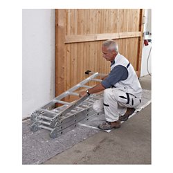 ZARGES Vielzweckleiter 4x3 Sprossen STRECKE