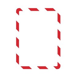 Tarifold Magnetrahmen Safety Line 194923 DIN A4 PVC rt/ws 2 St./Pack.