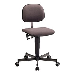Arbeitsdrehstuhl Fit m.Rollen Stoffpolster Sitz-H.430-600mm BIMOS