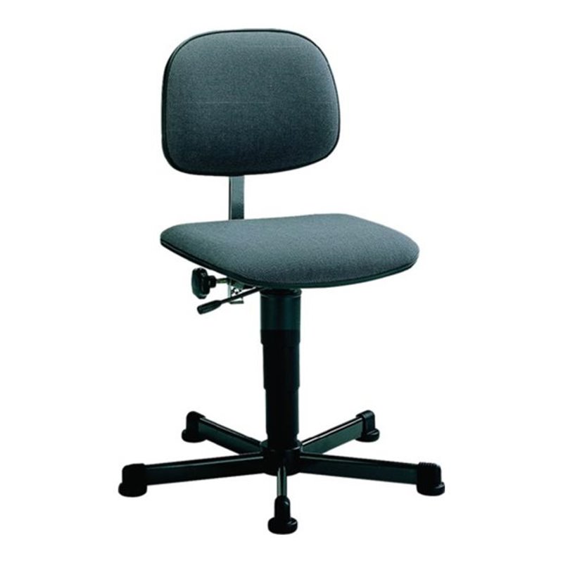 Arbeitsdrehstuhl Fit m.Gleitern Stoffpolster Sitz-H.430-600mm BIMOS