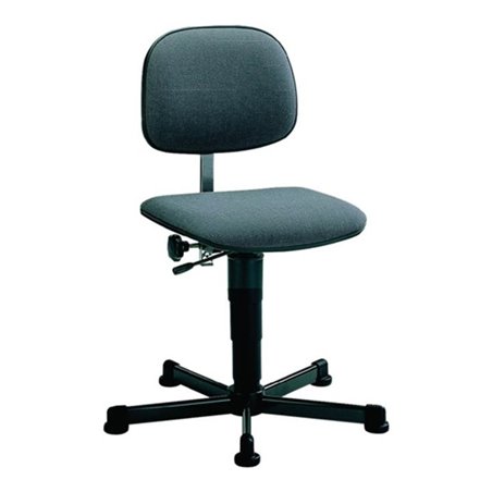 Arbeitsdrehstuhl Fit m.Gleitern Stoffpolster Sitz-H.430-600mm BIMOS