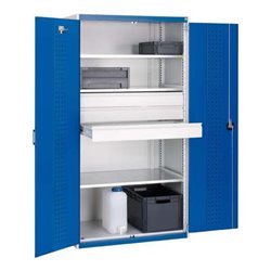 Schwerlastschrank 3FB3SL 7035/7035 1050x650x2000mm