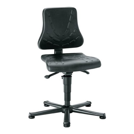 Arbeitsdrehstuhl Solitec m.Gleitern Integralschaum Sitz-H.440-590mm BIMOS