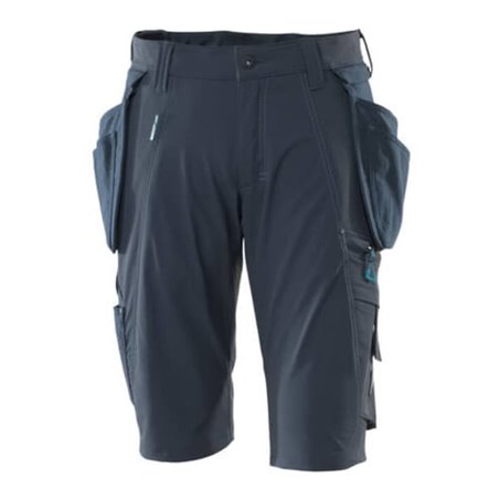 Mascot Shorts mit abnehmbaren Hängetaschen Handwerkershorts schwarzblau