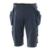 Mascot Shorts mit abnehmbaren Hängetaschen Handwerkershorts schwarzblau
