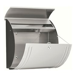 Burg-Wächter Edelstahl-Briefkasten Modena 3857 Ni