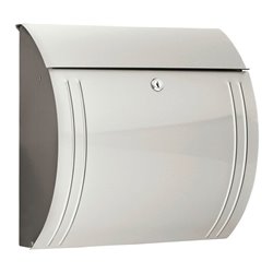 Burg-Wächter Edelstahl-Briefkasten Modena 3857 Ni