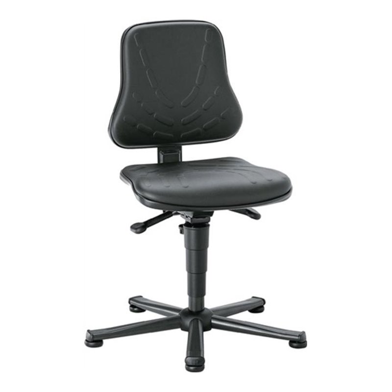 Arbeitsdrehstuhl Solitec m.Gleitern Kunstleder Sitz-H.440-590mm BIMOS