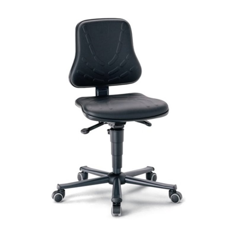 Arbeitsdrehstuhl Solitec m.Rollen Kunstleder Sitz-H.440-590mm BIMOS