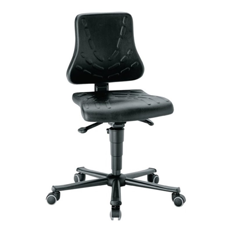 Arbeitsdrehstuhl Solitec m.Rollen Integralschaum Sitz-H.440-590mm BIMOS