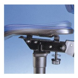 Arbeitsdrehstuhl Solitec m.Gleitern, Aufstiegshilfe Integralsch. Sitz-H.600-875