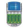 Varta Akkuladegerät LCD Charger f.4 Akkus 4xAA 2600 mAh,12V Adapter,USB Kab.