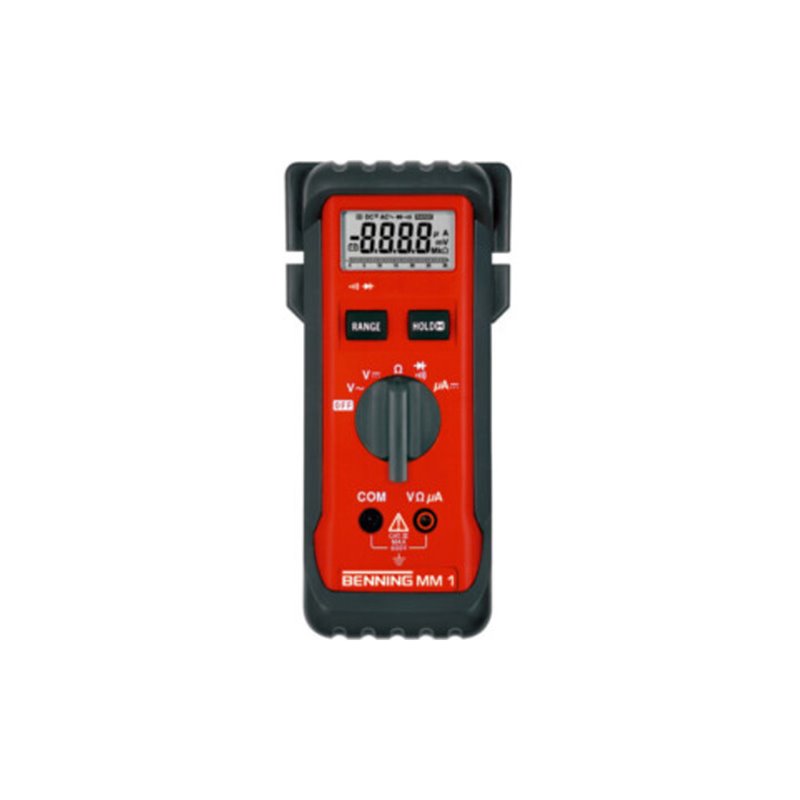BENNING Multimeter 0,1 mV-600V DC / 1mV-600V AC MM 1