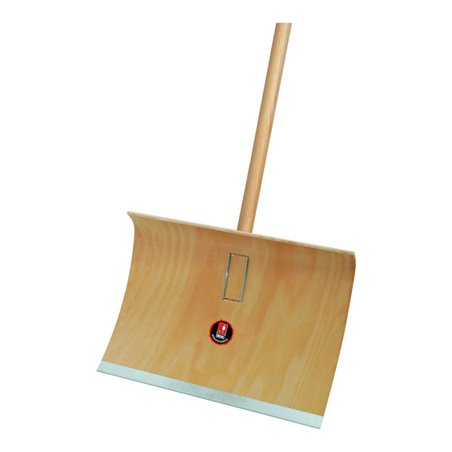 Idealspaten Schneeräumer Holz + Hartholzstiel