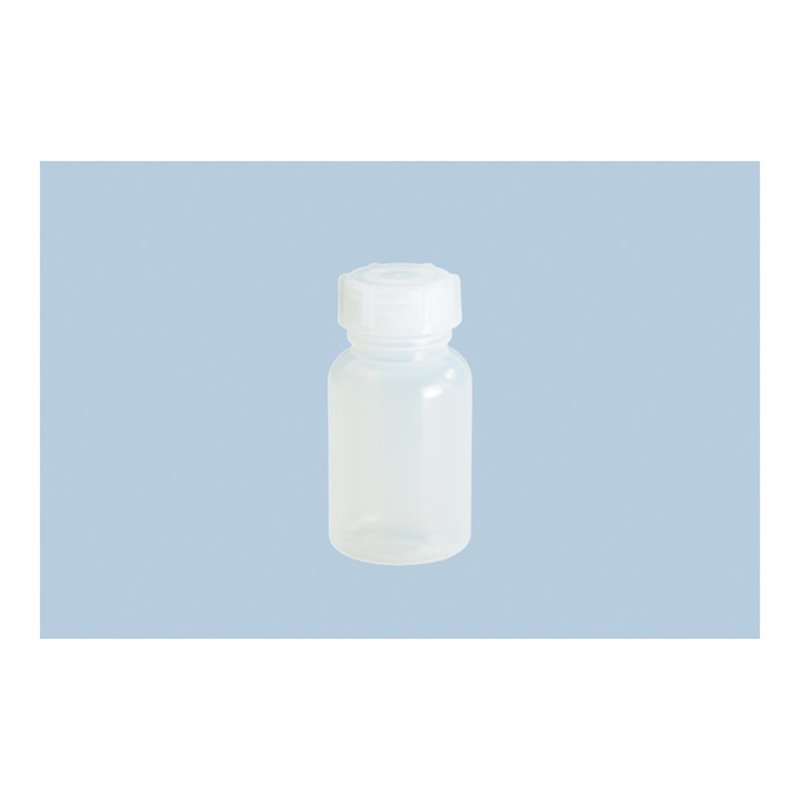 Hünersdorff Weithalsflasche 100 ml, LD-PE naturfarben, rund