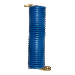 Riegler Spiralschl.-Kupplung-Set, Standardkpl., Nylon, Ã¸ 11,8x9,5, 7,5 m