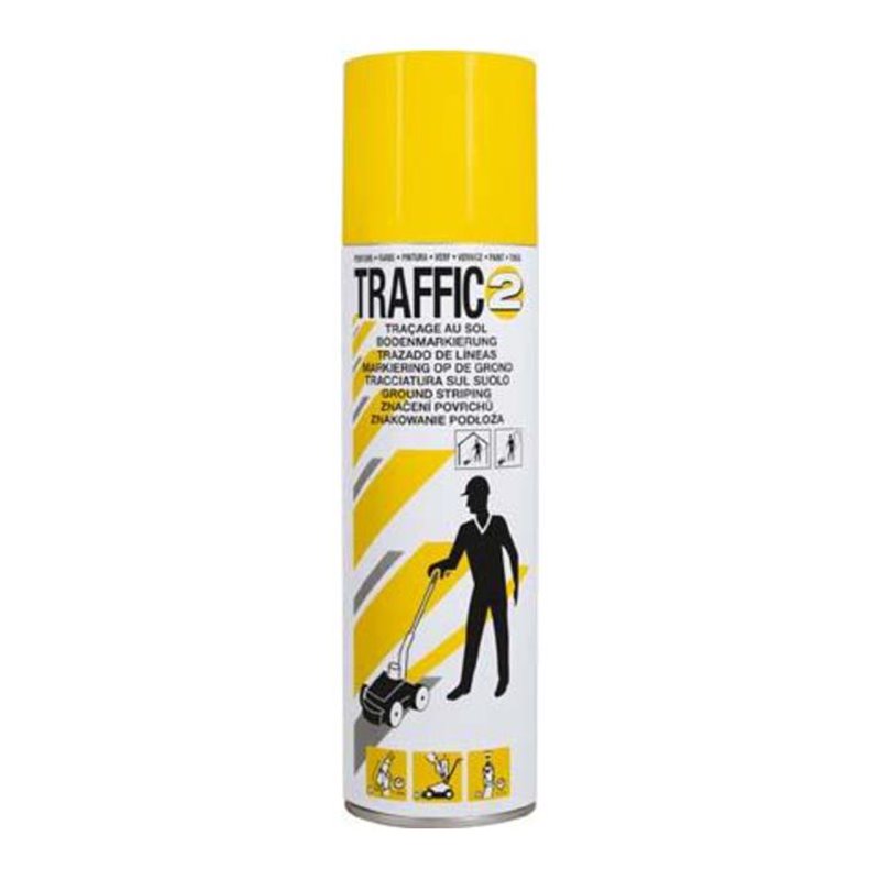 Bodenmarkierspray Traffic 2 500ml gelb