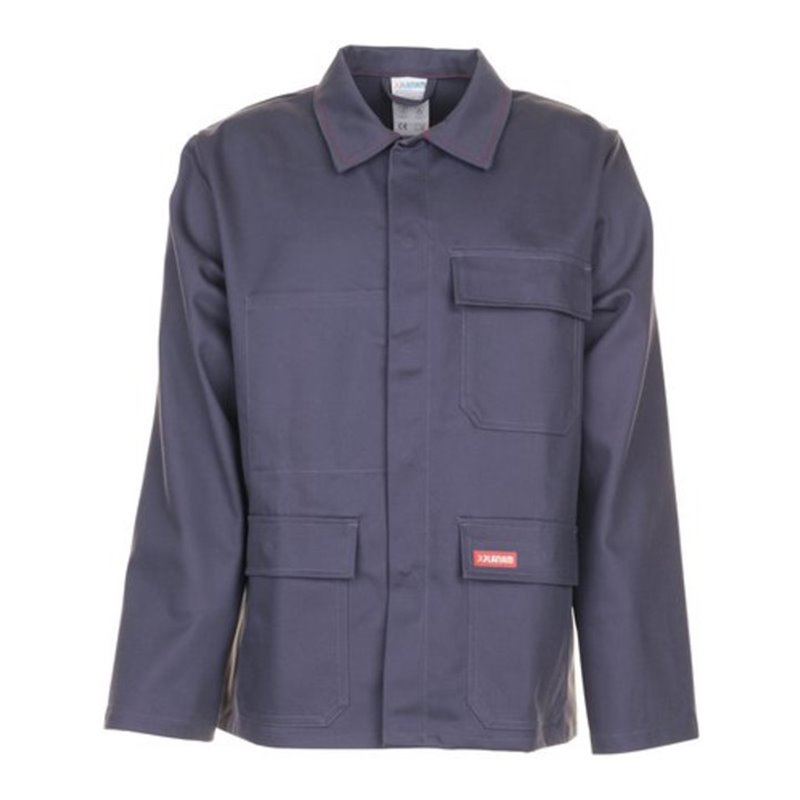 Planam Jacke Hitze-/Schweißerschutz 400 g/m² grau 52