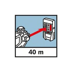 Bosch Linienlaser GLL 3-80 P, mit Baustativ BT 150, L-BOXX-Einlage, Schutztasche