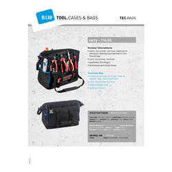 B&W Werkzeugtasche carry