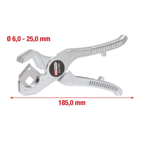 KS Tools Schlauchabschneider Durchmesser 6-25 mm