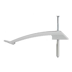 Don Quichotte Kabelklammer Kunststoff KKB, mit Nageldübel 6 x 55 mm, 8