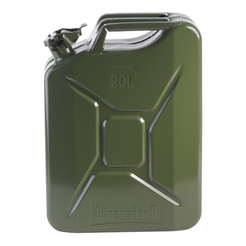 Hünersdorff Metall-Kraftstoff-Kanister CLASSIC 20 L olivgrün, pulverbeschichtet