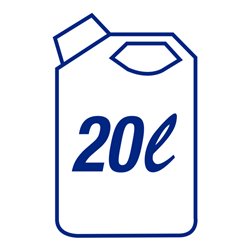 Hünersdorff Metall-Kraftstoff-Kanister CLASSIC 20 L olivgrün, pulverbeschichtet