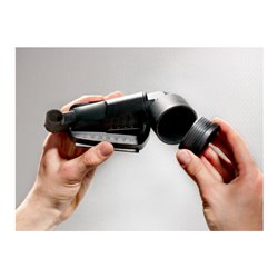 Metabo Staubabsaugadapter für alle gängigen Industrie- und Haushaltsstaubsauger DDE 14