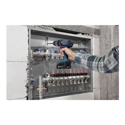 Bosch Akku-Schlagbohrschrauber GSB 14,4-2-LI mit 2 x 1,5 Ah Li-Ion Akku L-BOXX