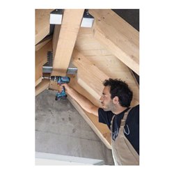 Bosch Akku-Schlagbohrschrauber GSB 14,4-2-LI mit 2 x 1,5 Ah Li-Ion Akku L-BOXX