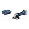 Bosch Akku-Winkelschleifer GWS 18-125 V-LI, Solo Version, mit L-BOXX