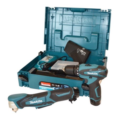 Makita 4436738 Combo Kit 10.8 V MAKPACK DF330D+DA330+DK1481J