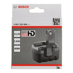Bosch Akkupack 14,4 V-O Standard Duty (SD), 2,6 Ah NiMH