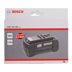 Bosch Einschubakkupack 36V-Standard Duty (SD) 2,6 Ah Li-Ion GBA H-B