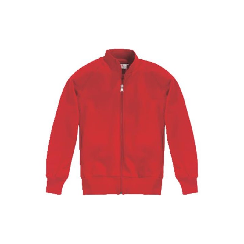 Hakro Sweatjacke College 606 rot XL