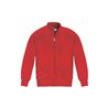 Hakro Sweatjacke College 606 rot XL