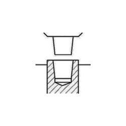 Röhm Schnellspannbohrfutter Supra SK Spann-W.0,5-10mm 1/2Zoll-20 f.Rechts-/Linkslauf