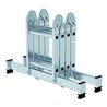 MUNK Aluminium-Vielzweckleiter 4-teilig nivello®-Traverse 4 x 2 Sprossen