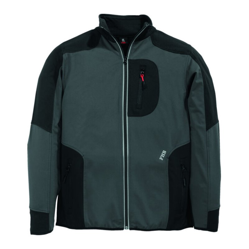 Jersey-Fleecejacke RALF Gr.XXL anthrazit/schwarz FHB