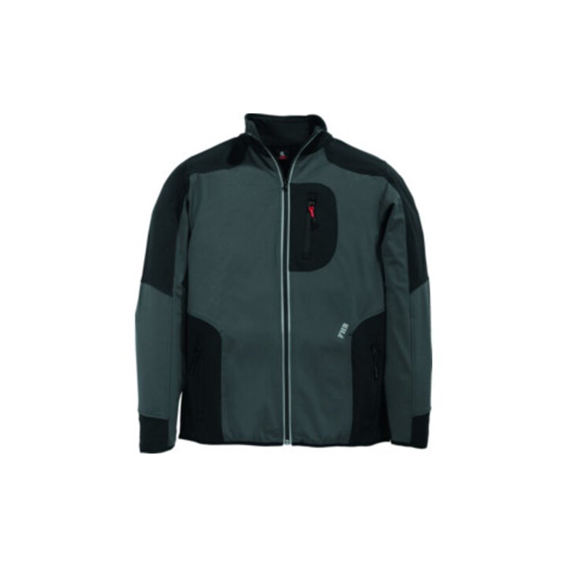 Jersey-Fleecejacke RALF Gr.XL anthrazit/schwarz FHB