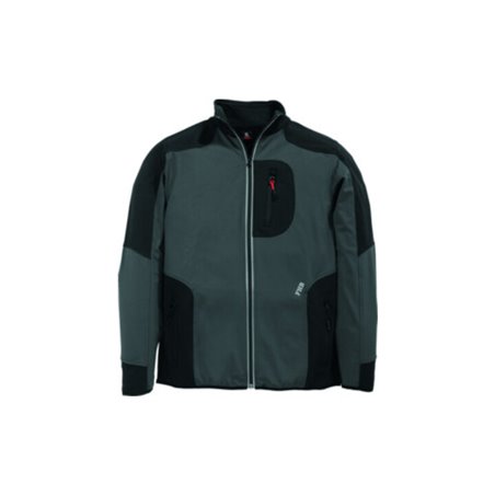 Jersey-Fleecejacke RALF Gr.XL anthrazit/schwarz FHB