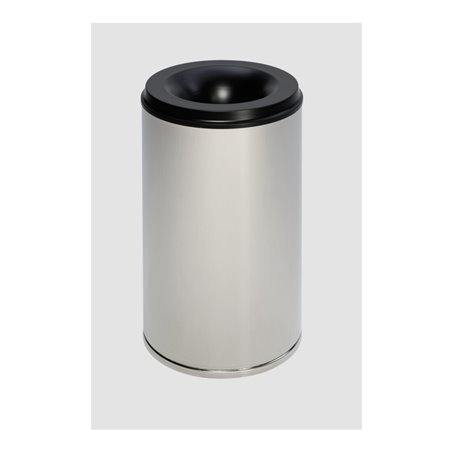 VAR Papierkorb Edelstahl Löschkopf
