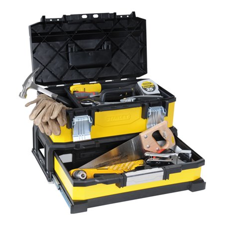 Stanley Werkzeugbox mit Schublade