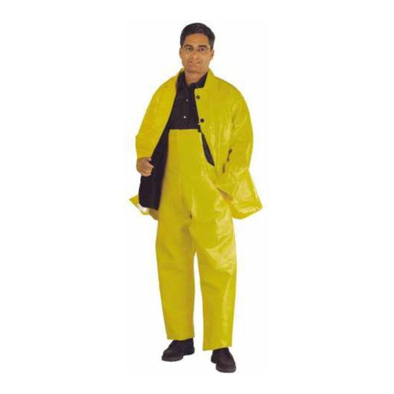 Winterbau-Latzhose PU 66/68 gelb