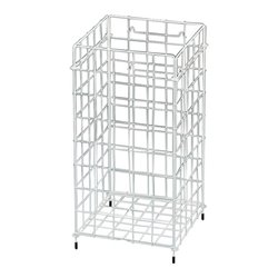 Sammelkorb 6925 Drahtgeflecht 306x612x306mm m. Aufhängung