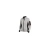 FHB MARIEKE Strick-Fleece-Jacke Damen grau-schwarz Gr. M
