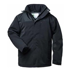 Softshellparka Mars Gr. S, schwarz