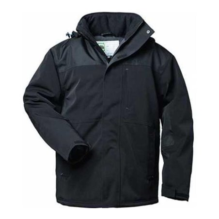 Softshellparka Mars Gr. S, schwarz